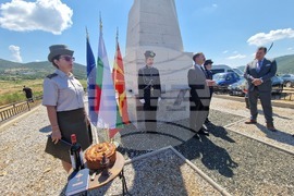 Република Северна Македония - Дойран - паметник - годишнина - генерал-майор Константин Каварналиев