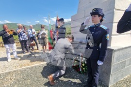 Република Северна Македония - Дойран - паметник - годишнина - генерал-майор Константин Каварналиев