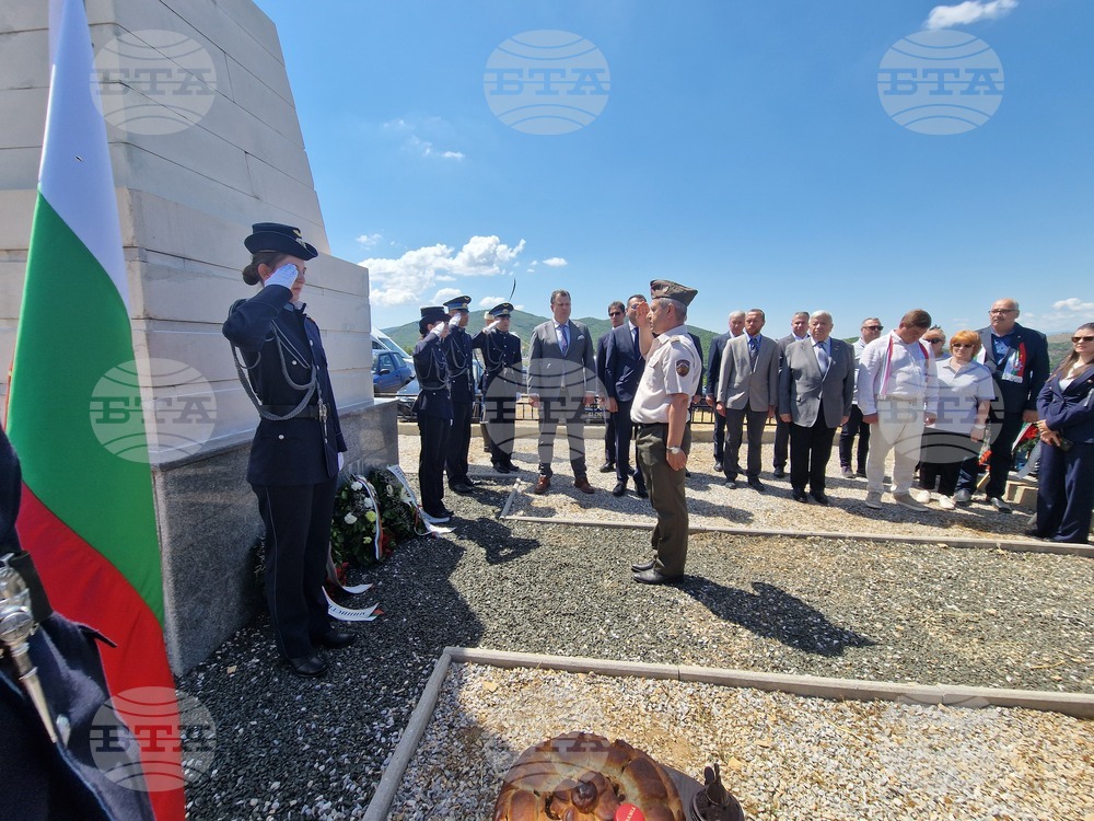 Република Северна Македония - Дойран - паметник - годишнина - генерал-майор Константин Каварналиев