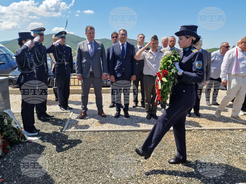 Република Северна Македония - Дойран - паметник - годишнина - генерал-майор Константин Каварналиев