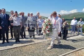 Република Северна Македония - Дойран - паметник - годишнина - генерал-майор Константин Каварналиев