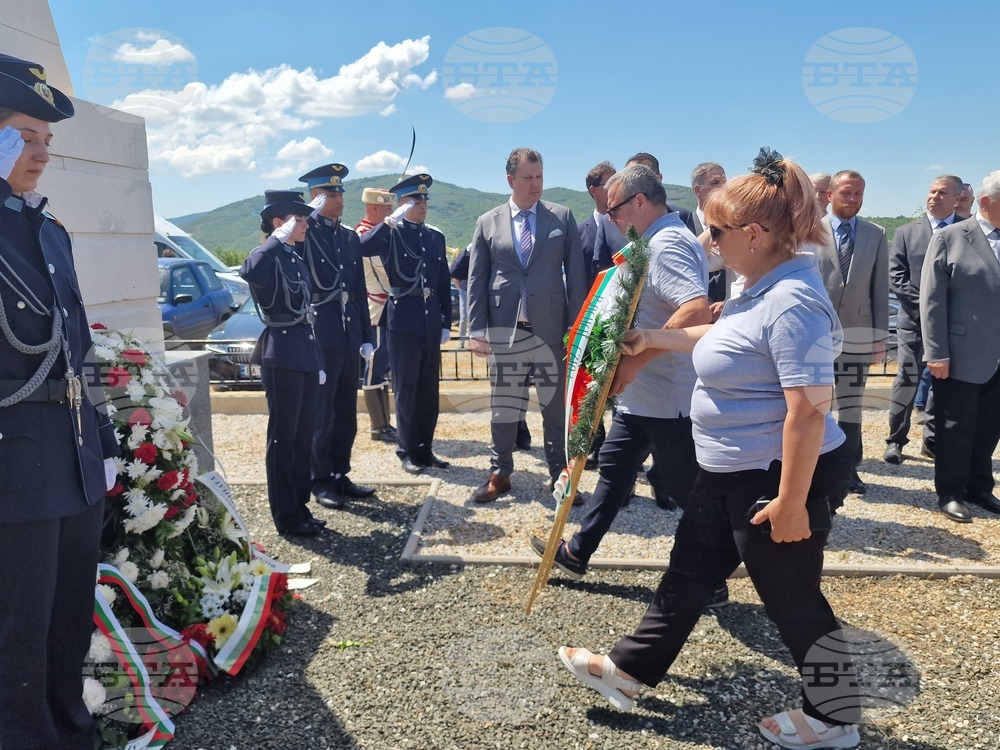 Република Северна Македония - Дойран - паметник - годишнина - генерал-майор Константин Каварналиев