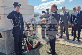 Република Северна Македония - Дойран - паметник - годишнина - генерал-майор Константин Каварналиев