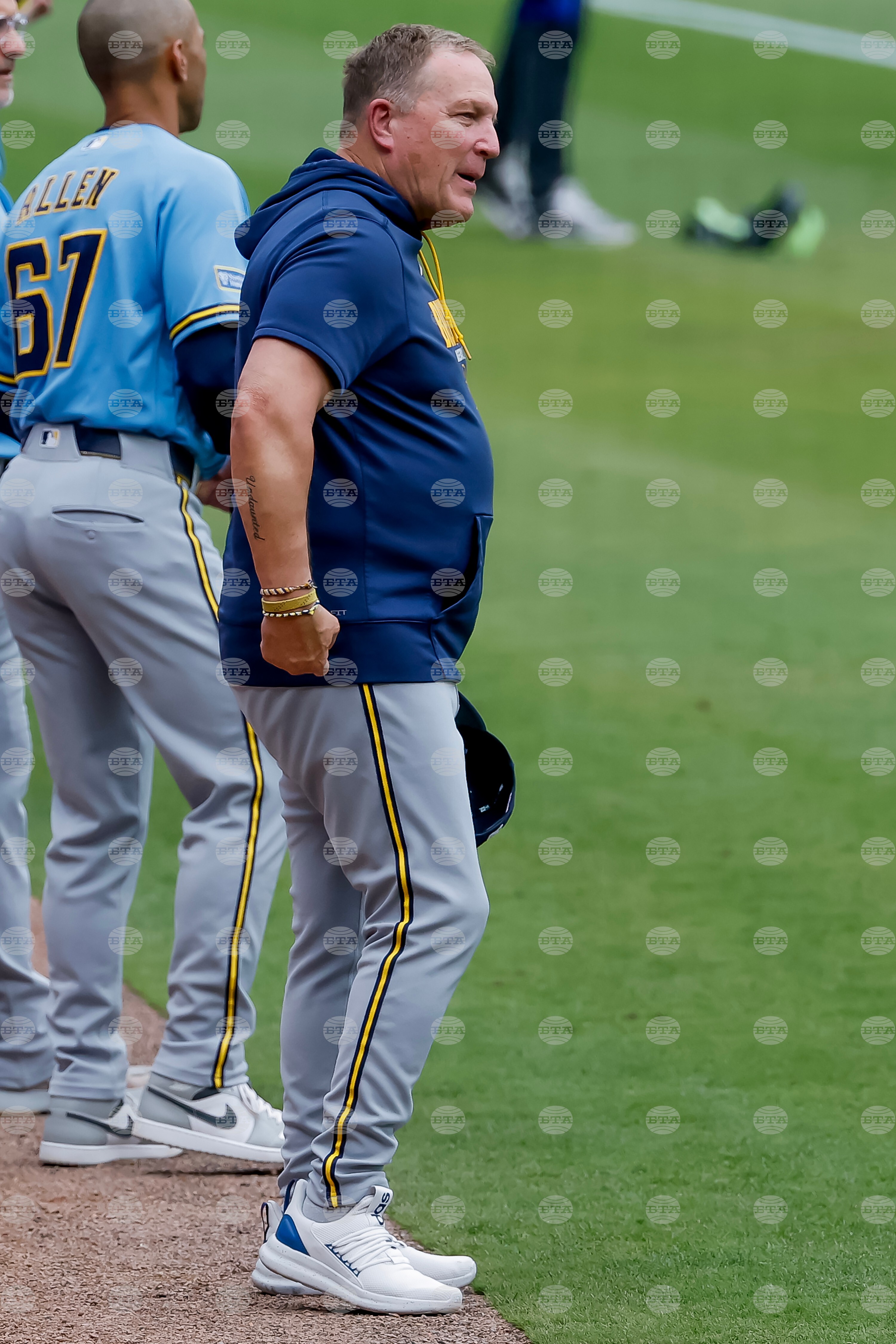 Brewers Murphy Surgeries Baseball
