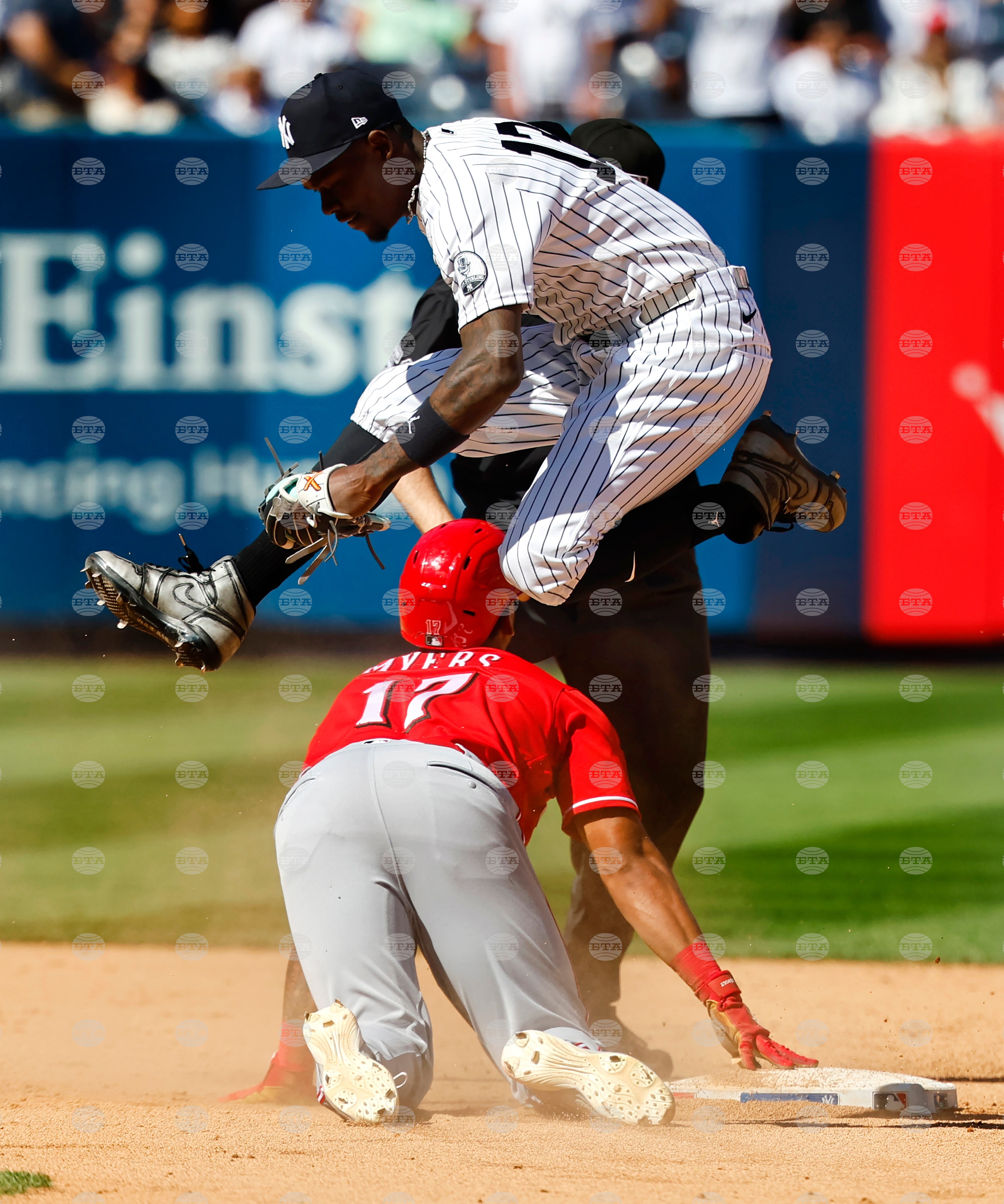 Reds Yankees Baseball