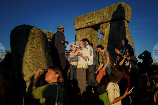 Britain Stonehenge Summer Solstice