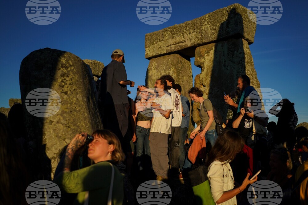 Britain Stonehenge Summer Solstice