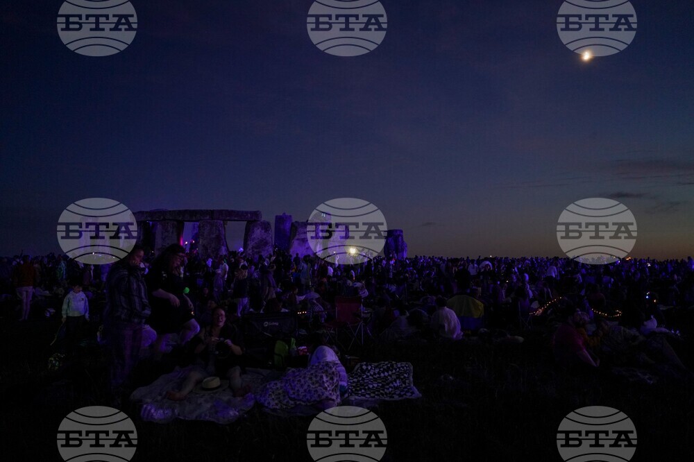 Britain Stonehenge Summer Solstice