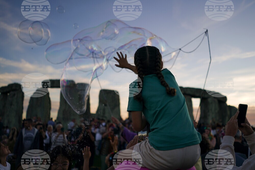 Britain Stonehenge Summer Solstice