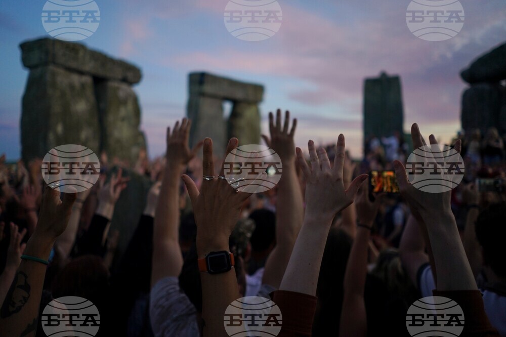 Britain Stonehenge Summer Solstice