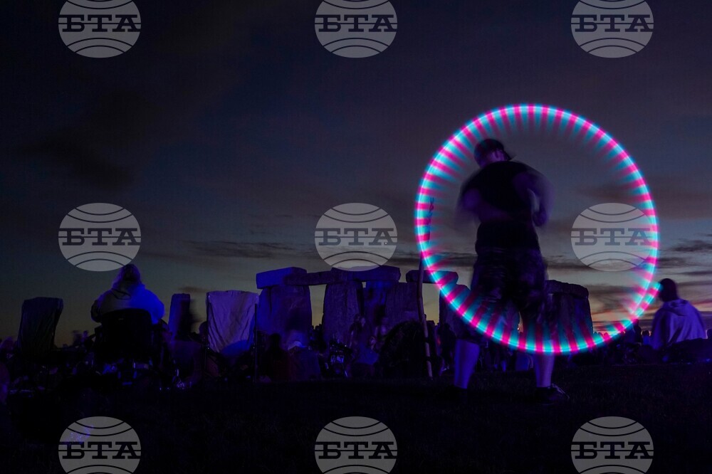 Britain Stonehenge Summer Solstice