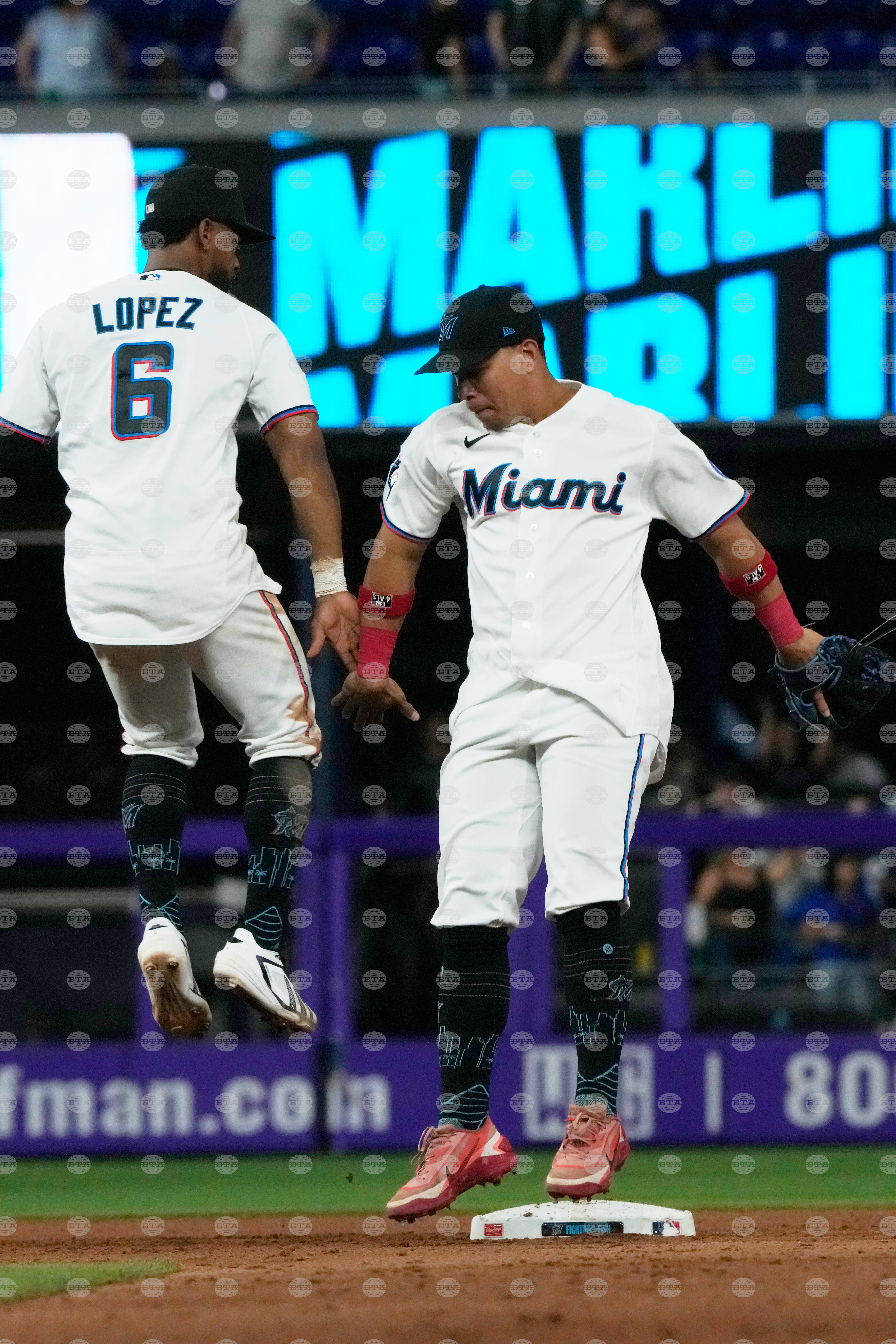 Giants Marlins Baseball