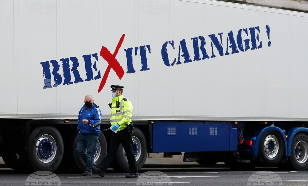 Britain Brexit Anniversary