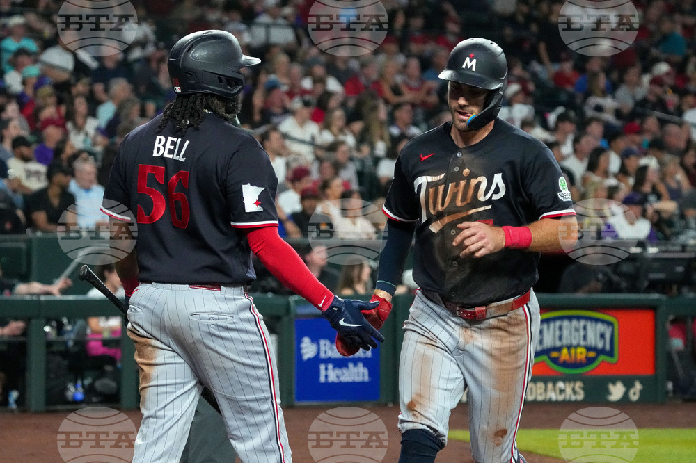 Twins Diamondbacks Baseball