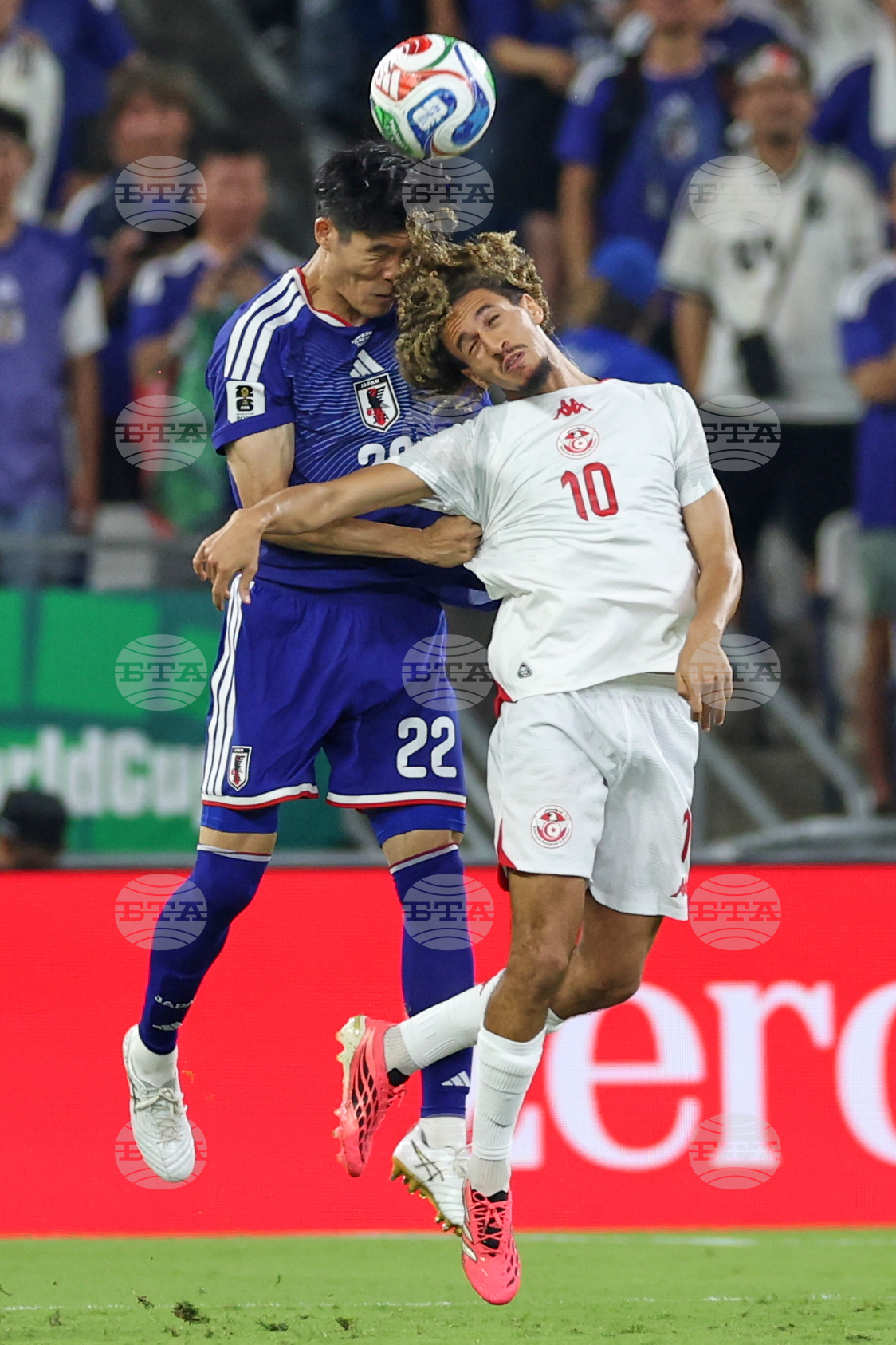 Japan Tunisia WCup Soccer