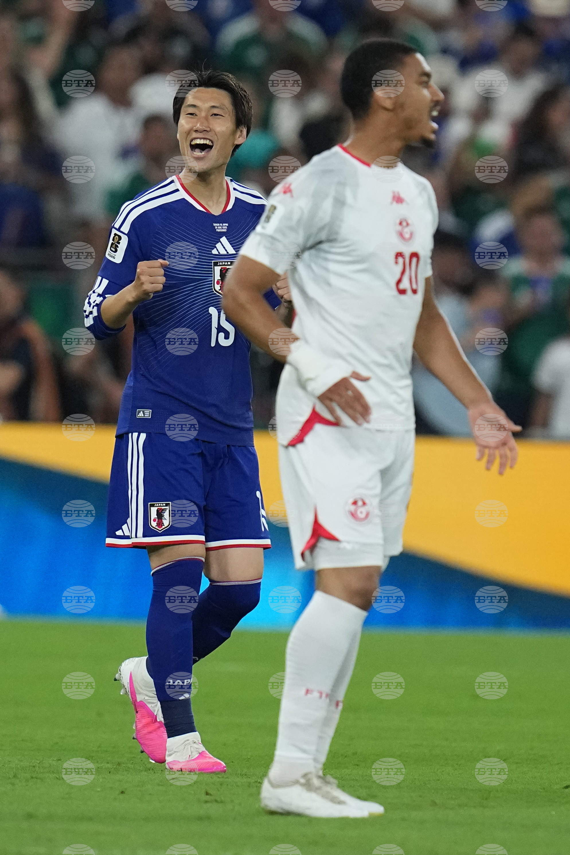 Japan Tunisia WCup Soccer