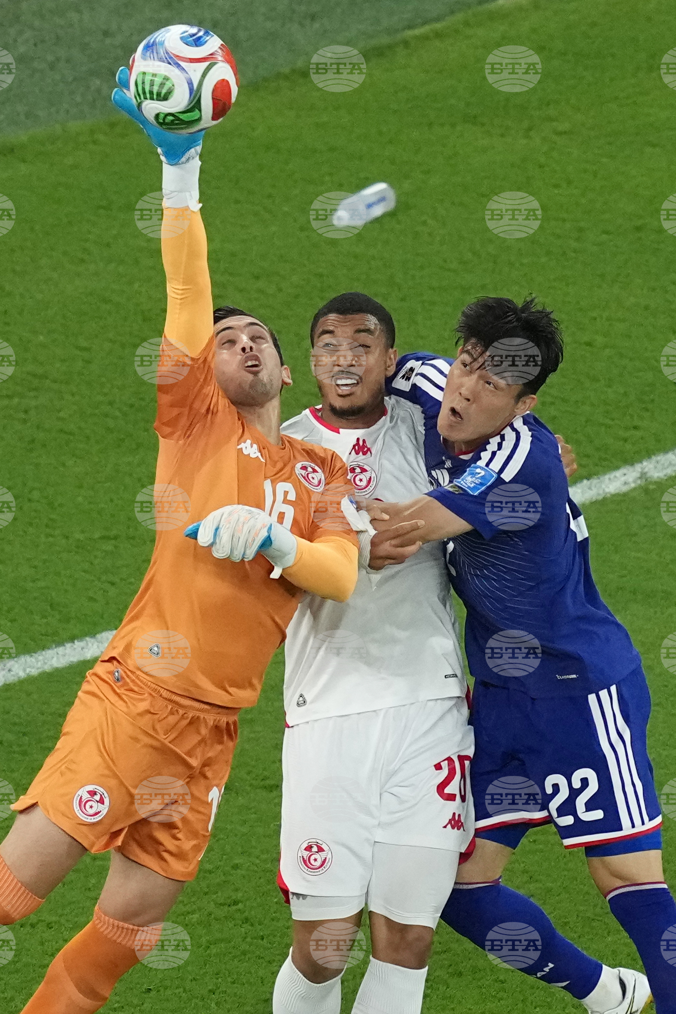 Japan Tunisia WCup Soccer