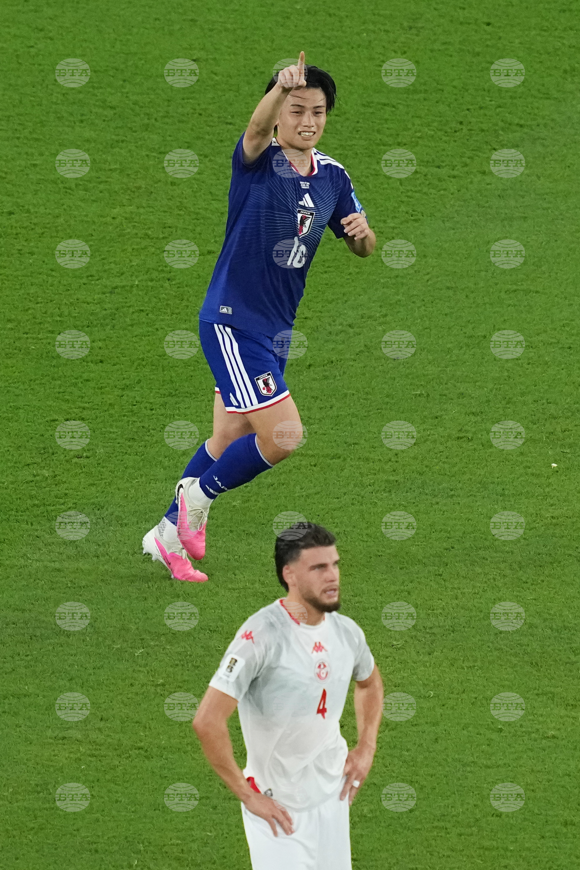 Japan Tunisia WCup Soccer