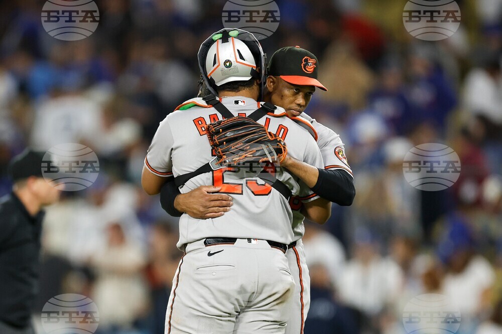 Orioles Dodgers Baseball