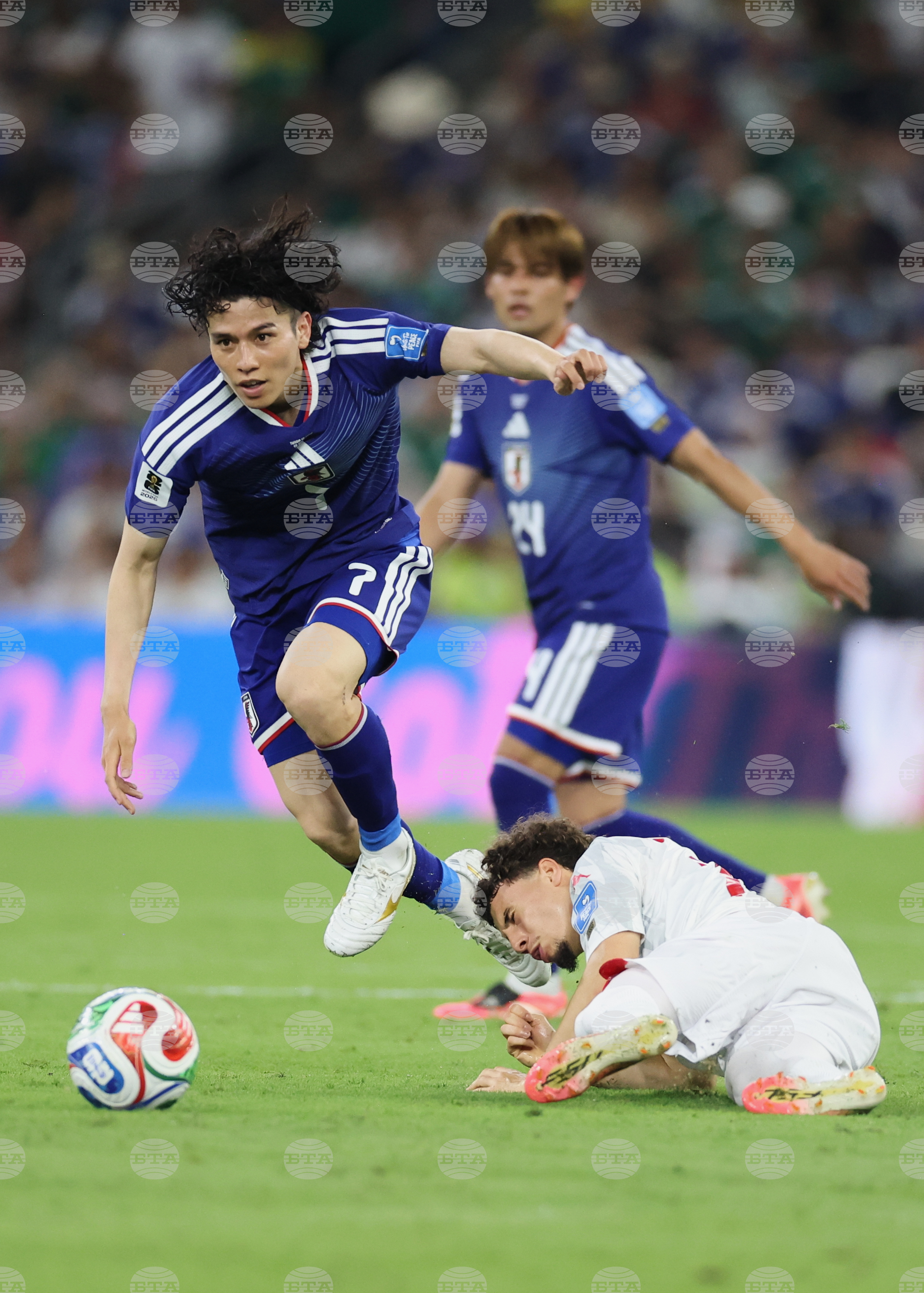 Japan Tunisia WCup Soccer