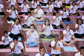 Myanmar International Yoga Day