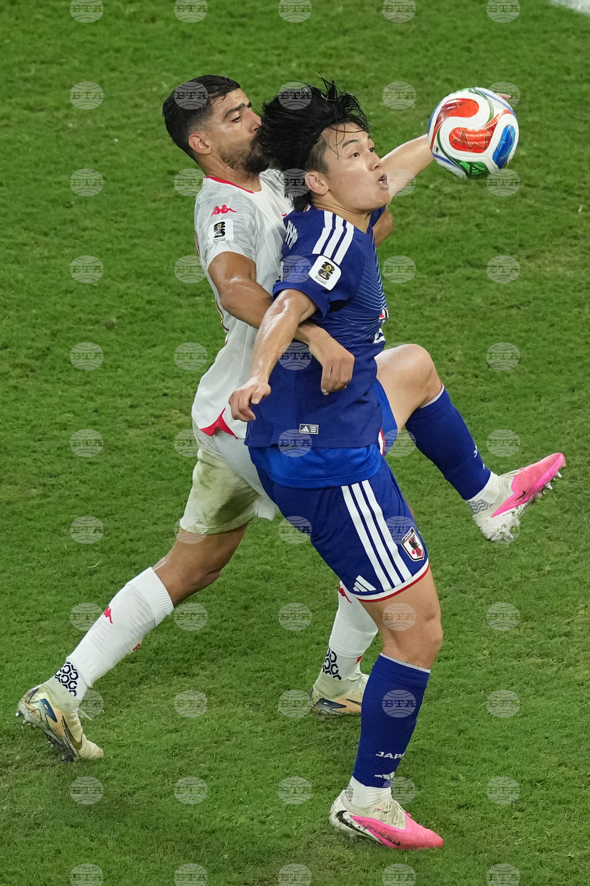 Japan Tunisia WCup Soccer