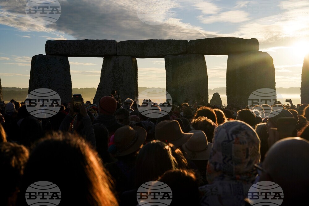 Britain Stonehenge Summer Solstice