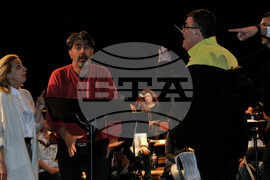 Бургас - Александър  Крунев - годишнина - репетиция