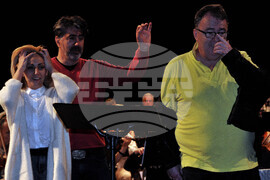 Бургас - Александър  Крунев - годишнина - репетиция