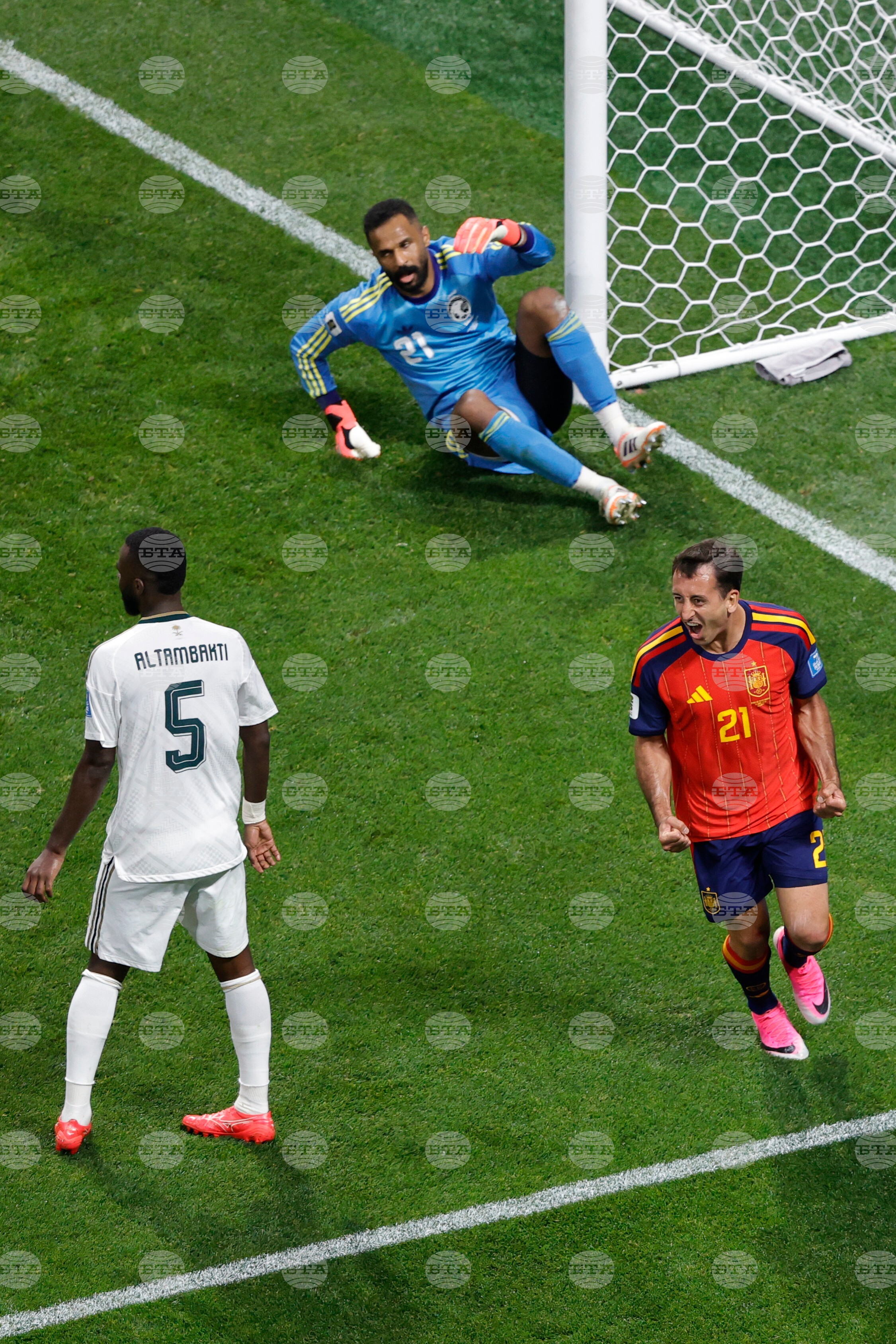Saudi Arabia Spain WCup Soccer