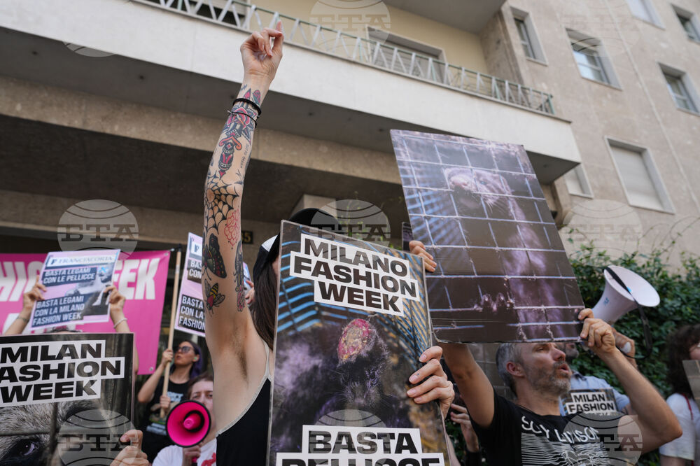 Italy Fashion Protest