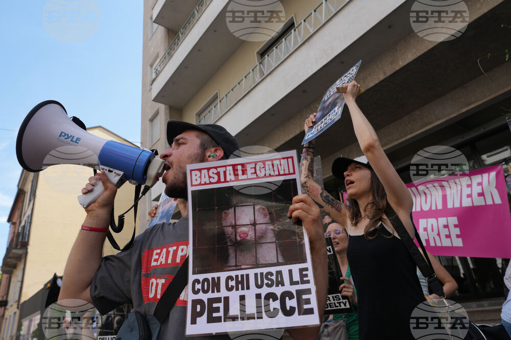 Italy Fashion Protest