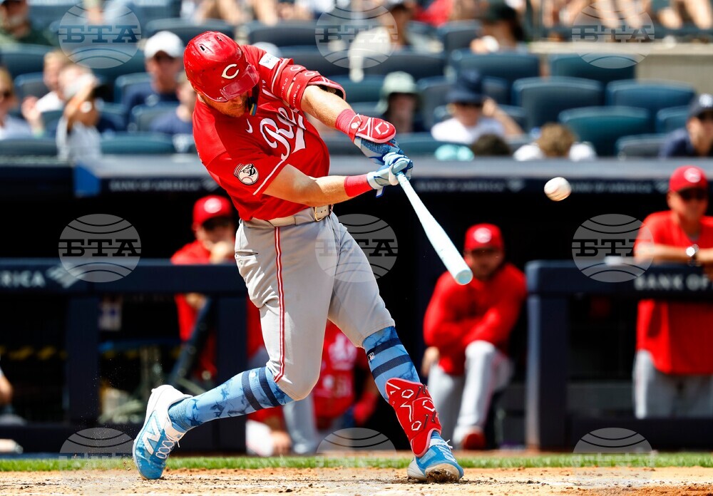 Reds Yankees Baseball