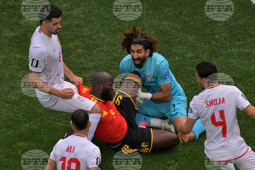 Iran Belgium WCup Soccer