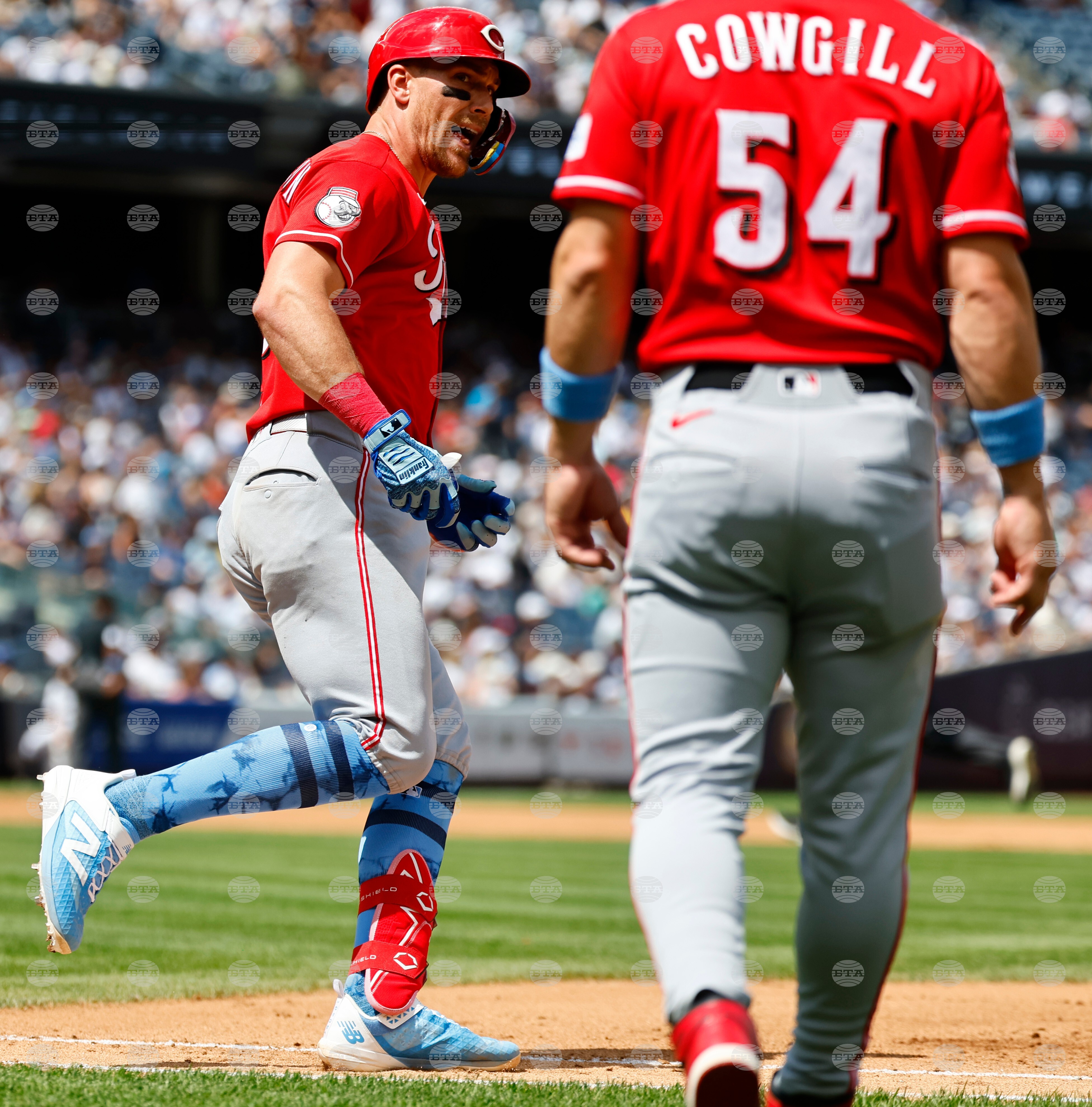 Reds Yankees Baseball