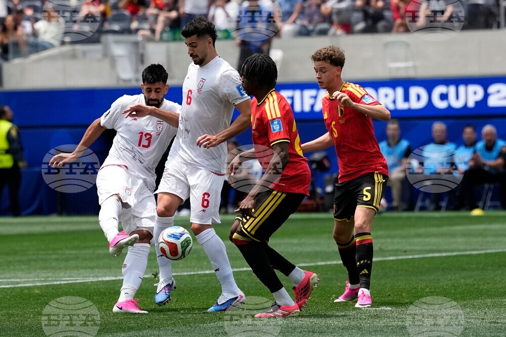 Iran Belgium WCup Soccer