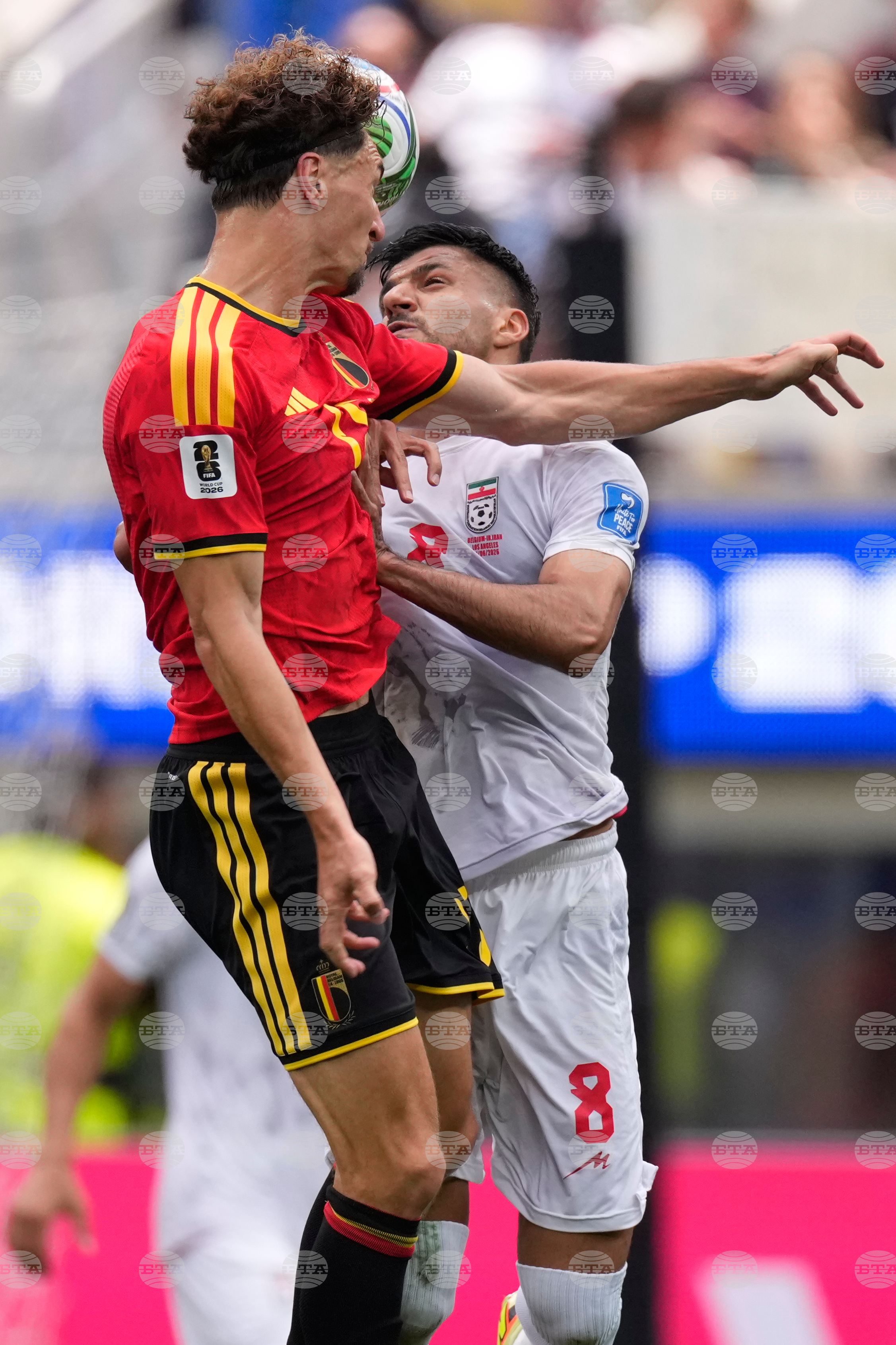 Iran Belgium WCup Soccer