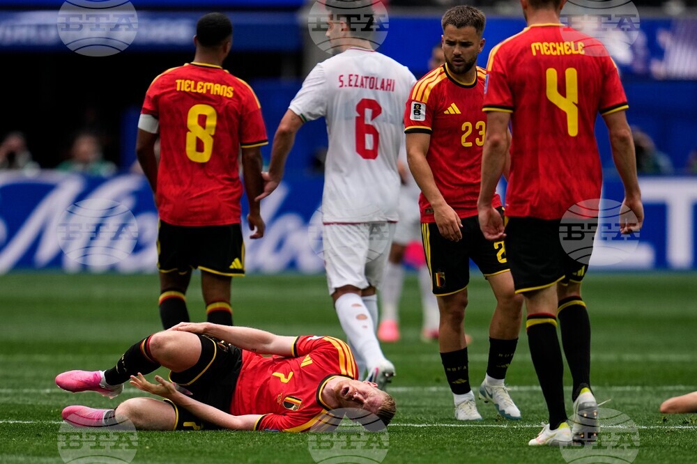 Iran Belgium WCup Soccer