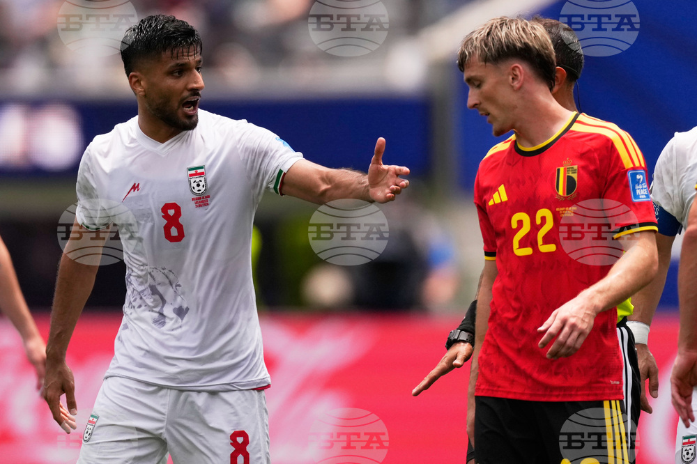 Iran Belgium WCup Soccer