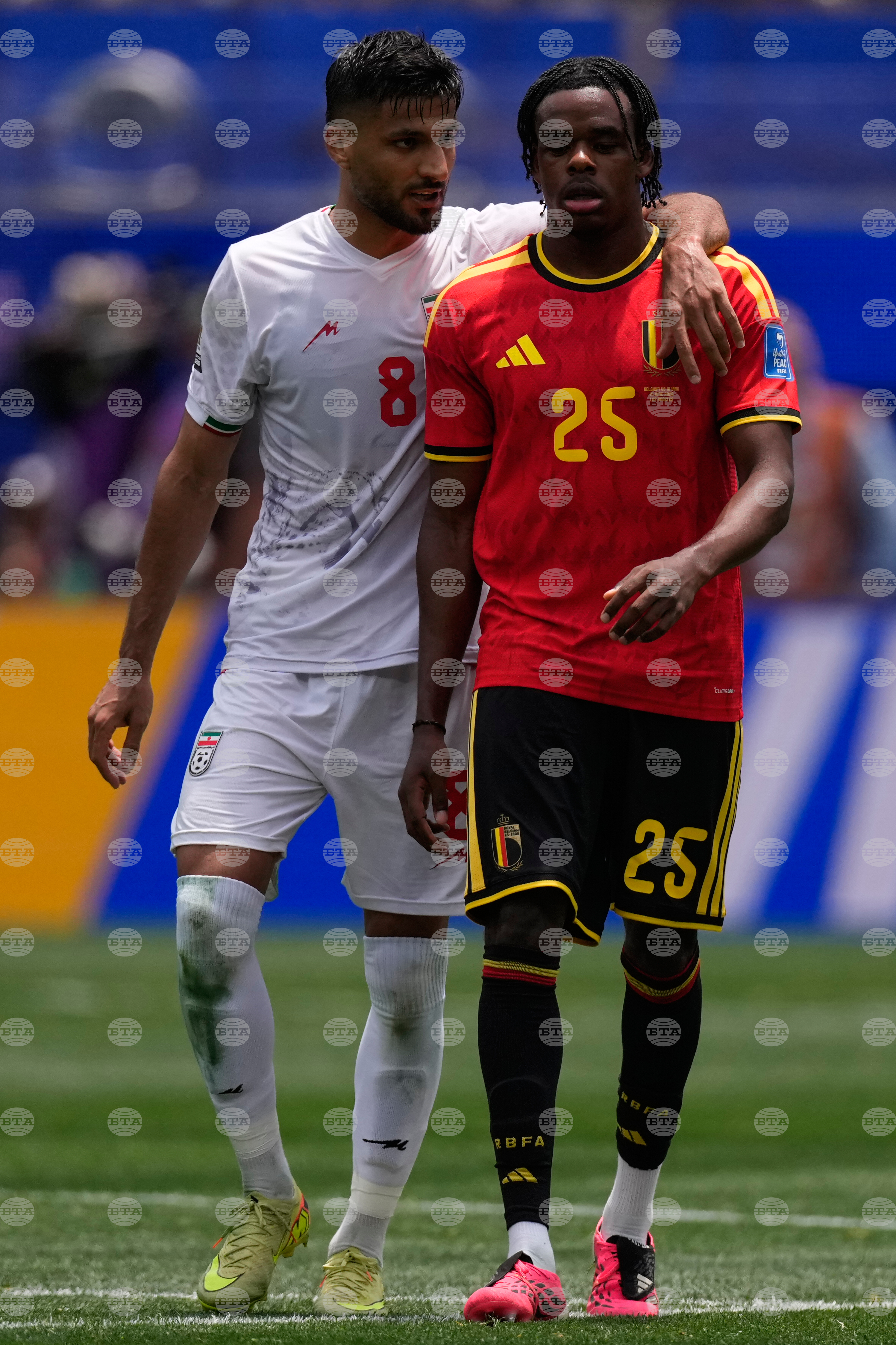 Iran Belgium WCup Soccer