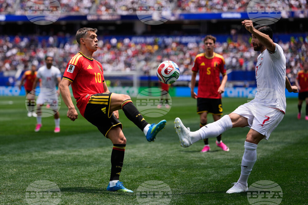 Iran Belgium WCup Soccer