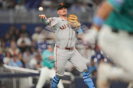Giants Marlins Baseball