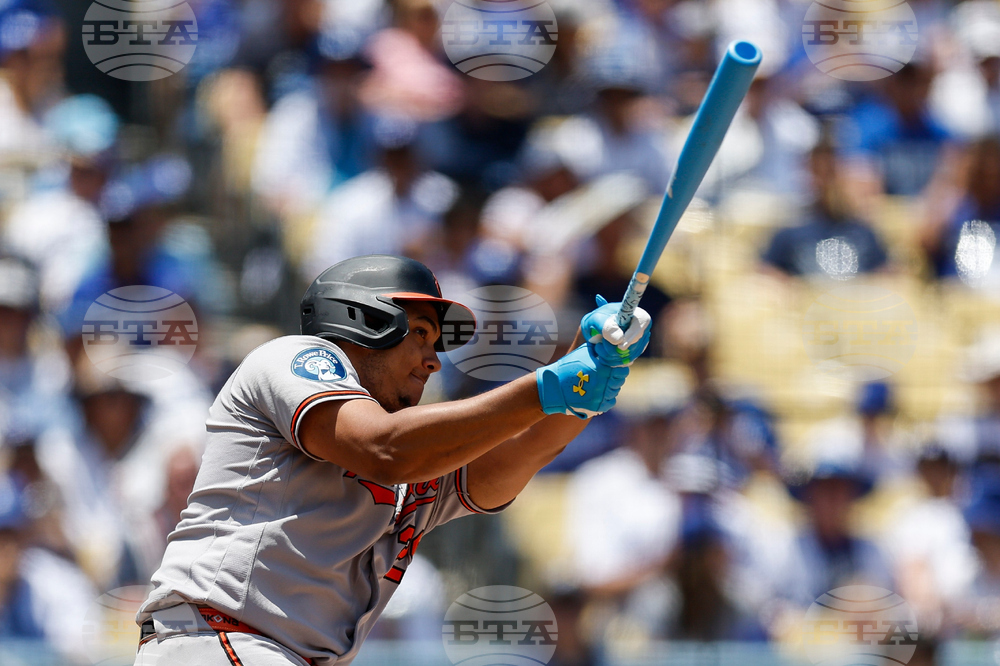 Orioles Dodgers Baseball
