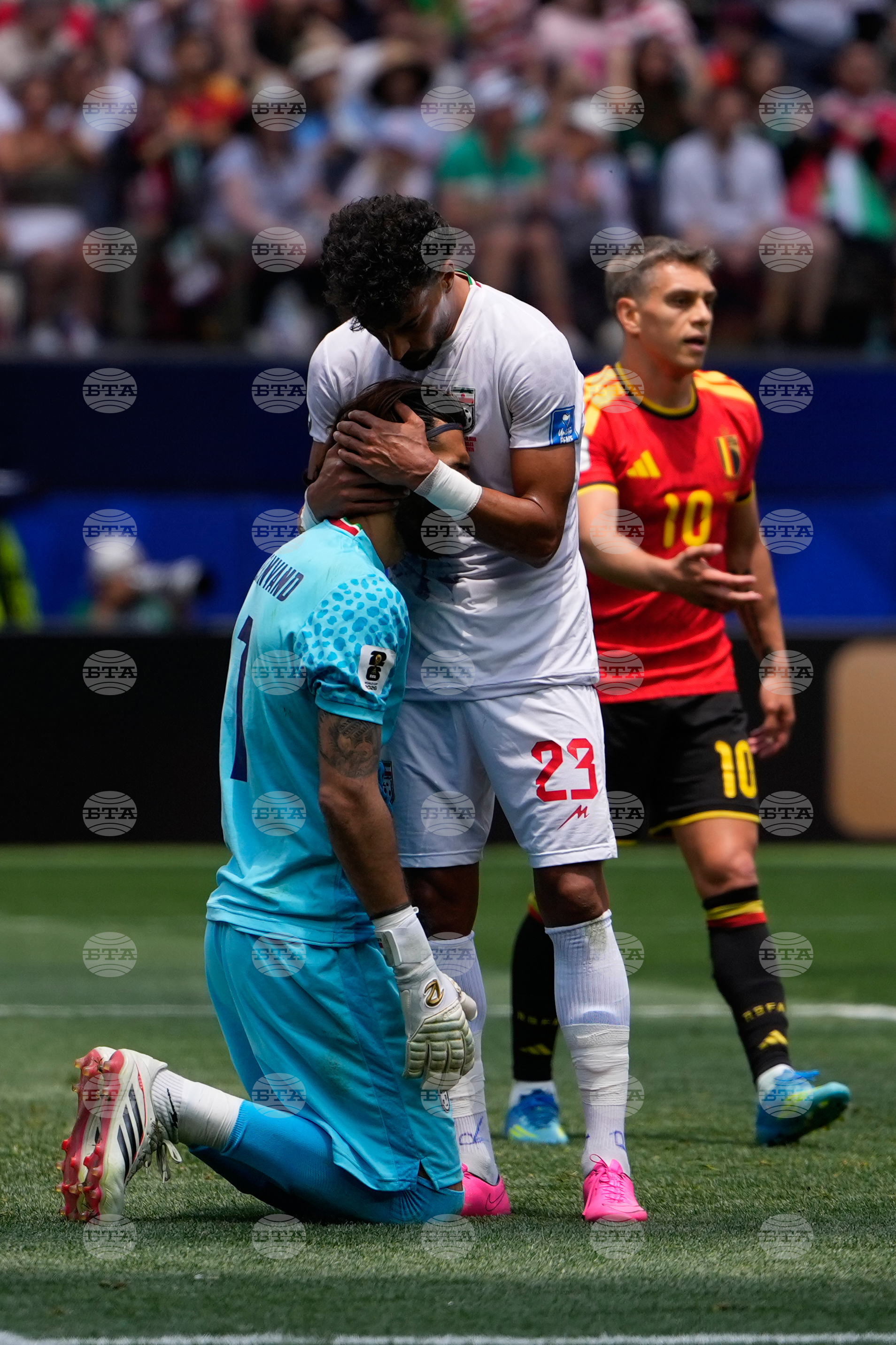 Iran Belgium WCup Soccer