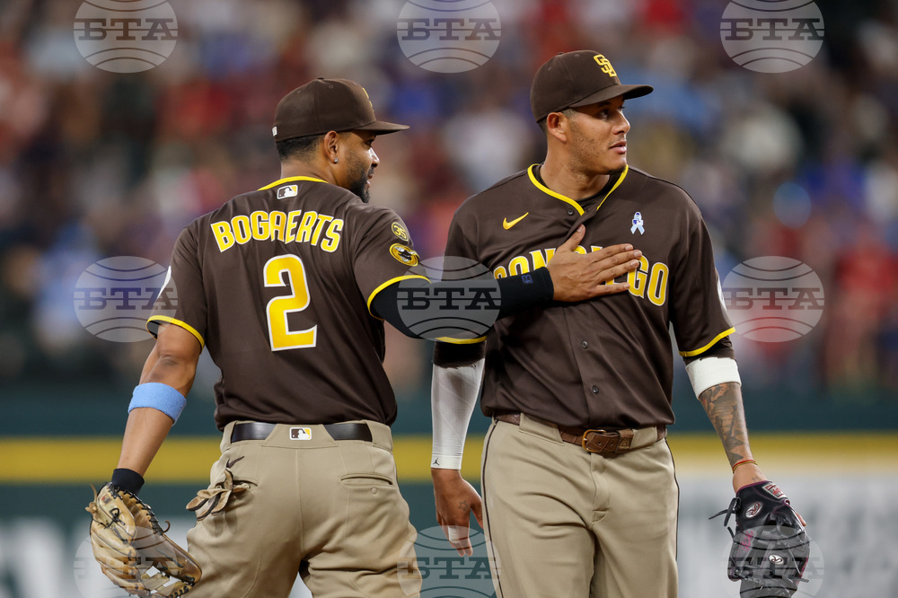 Padres Rangers Baseball