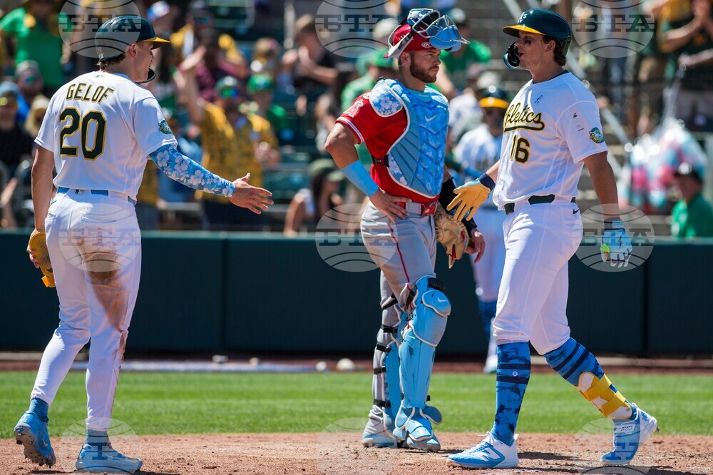 Angels Athletics Baseball