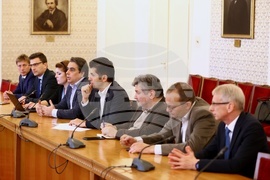 Народно събрание - ГЕРБ-СДС - ПП-ДБ - среща