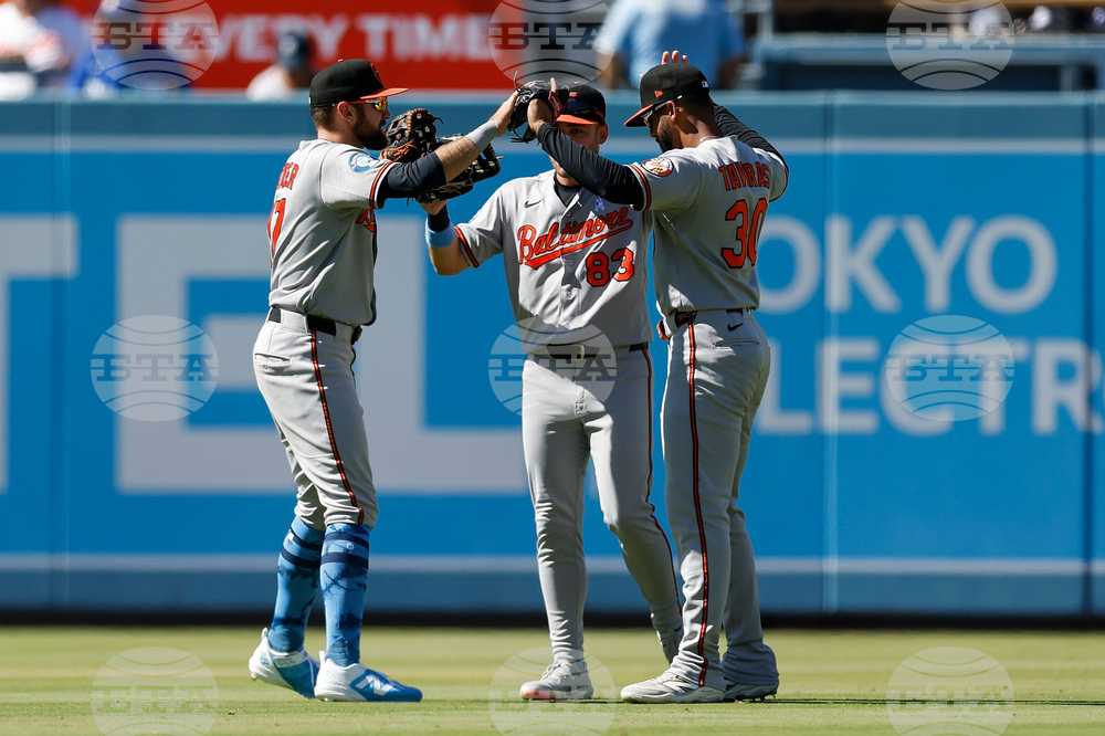 Orioles Dodgers Baseball