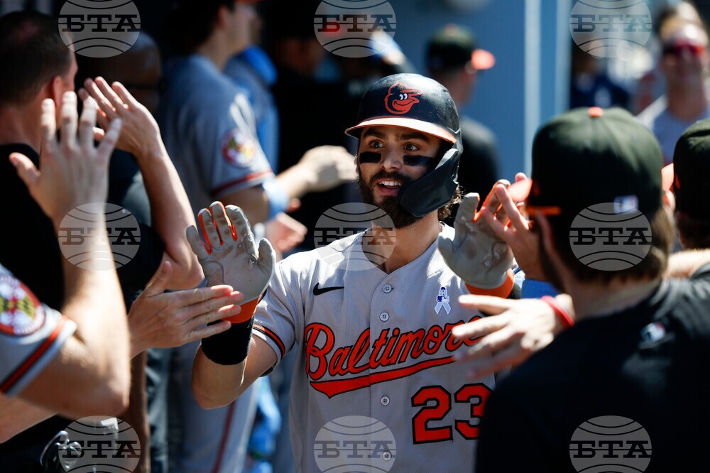 Orioles Dodgers Baseball