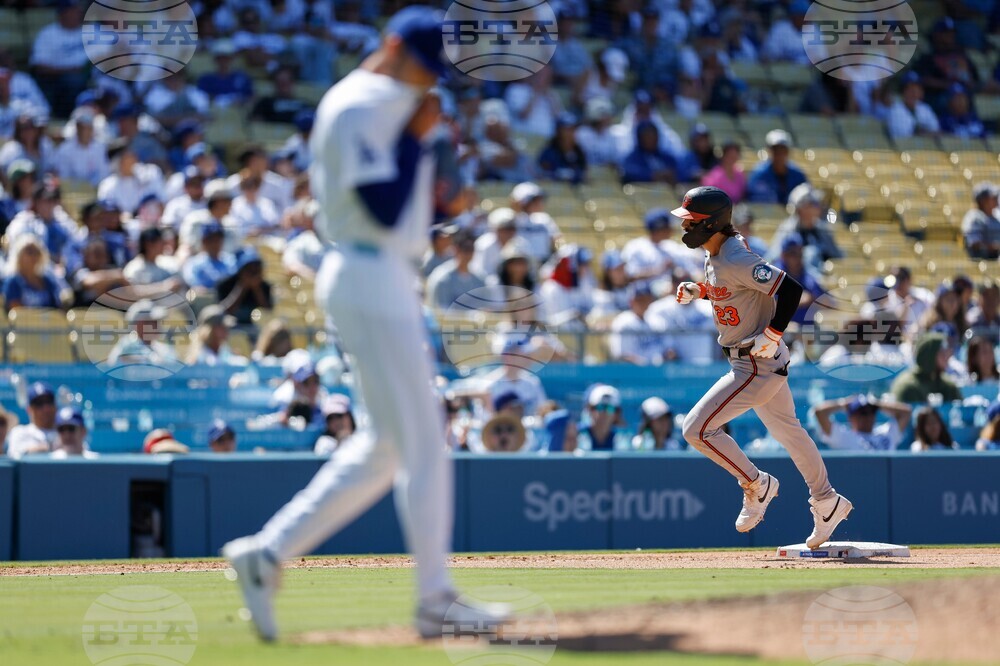 Orioles Dodgers Baseball